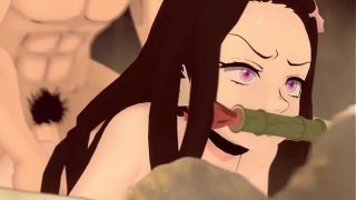 Kimetsu No Yaiba ( HENTAI ) Fuck Nezuko Anal – Uncensored 3D